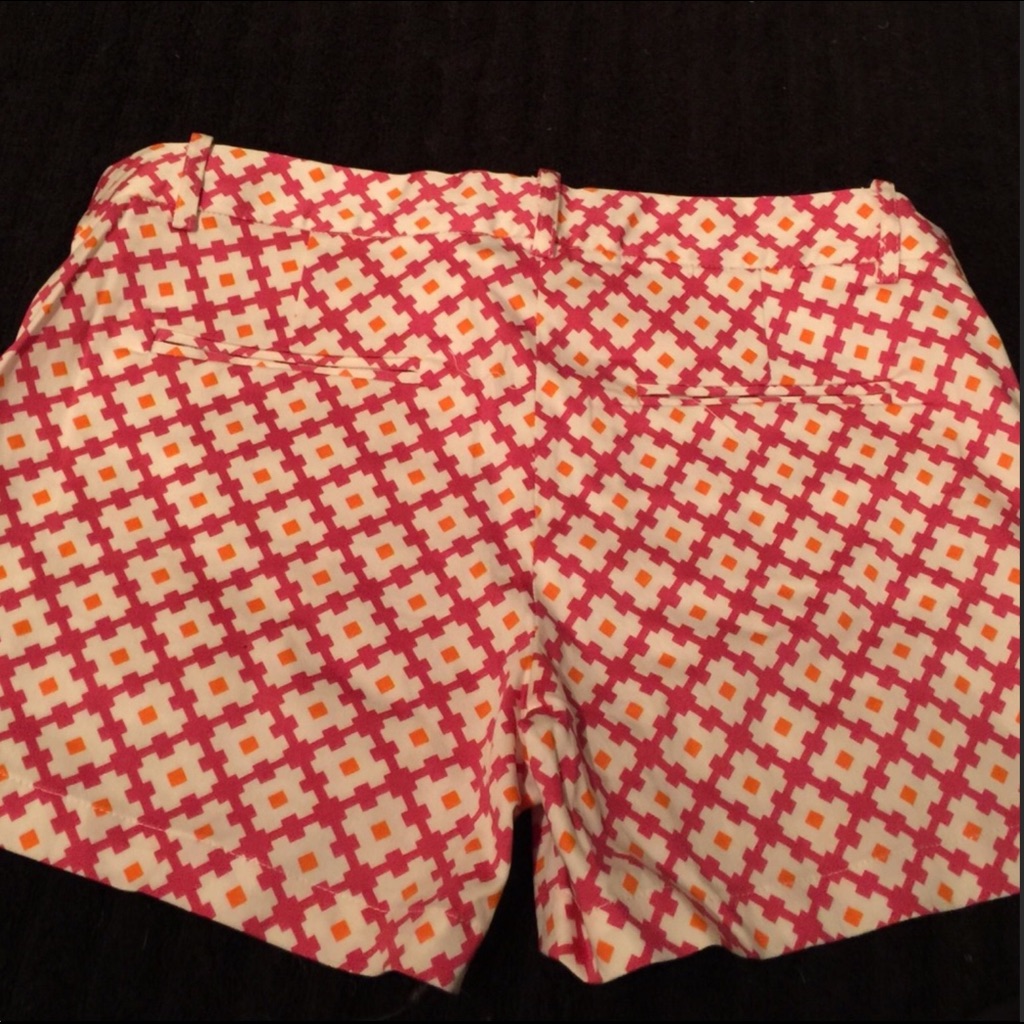 Nwt Julie Brown Geometric Print Shorts